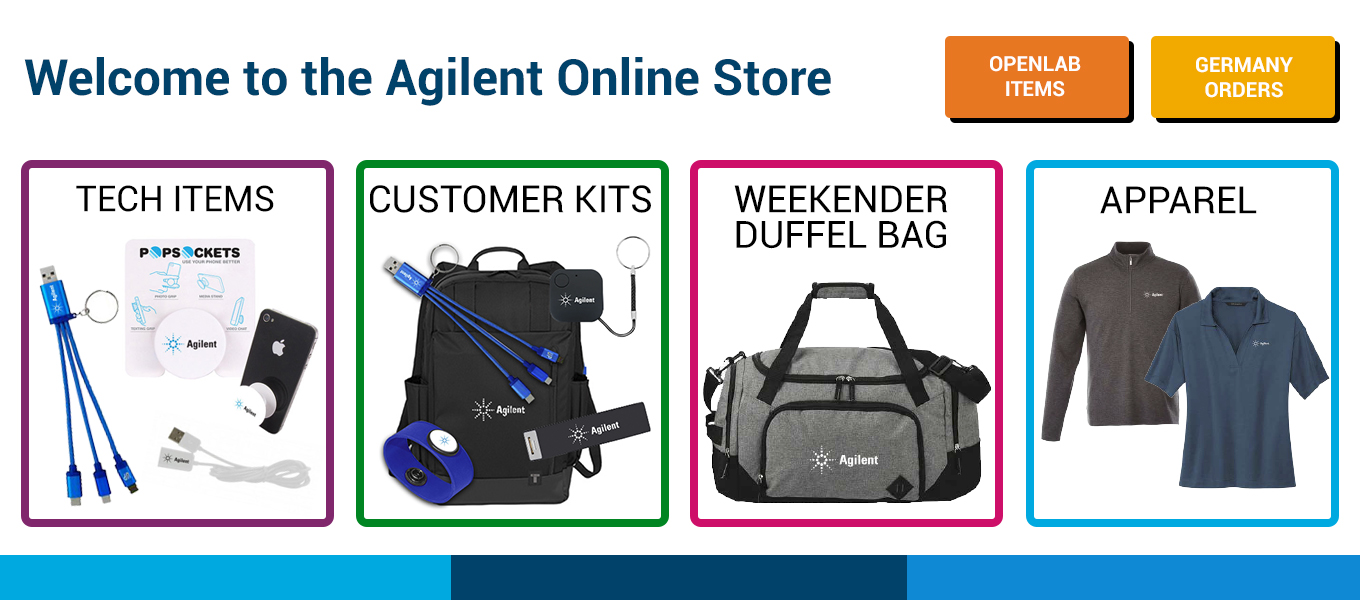 Welcome to the Agilent Online Store