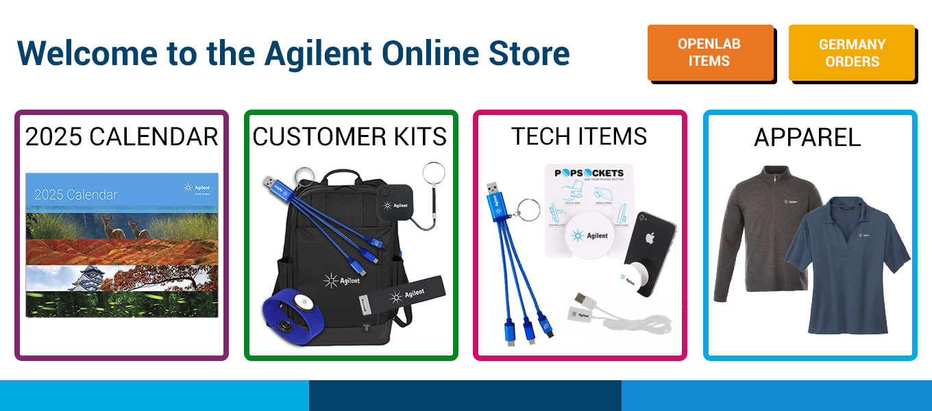 Welcome to the Agilent Online Store